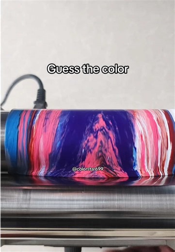 Color Mixing ASMR: Relaxing Silicone Art