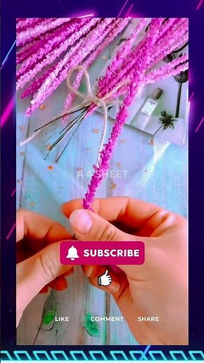 Crepe Paper Flower Tutorial 🌸 DIY Flower Craft Idea