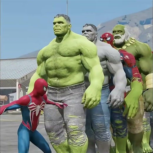 POWER TEST SUPER HEROES AND GROOT vs ALL HULK #animewar #goku #dbheros #ccgoku #dragonball #foryou