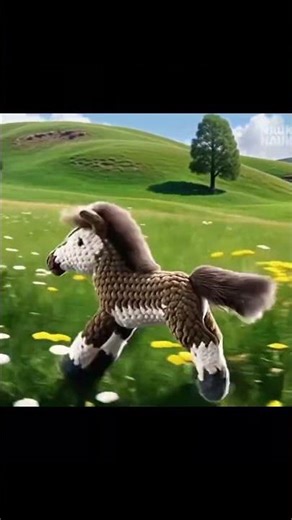 Le petit cheval : Tutoriel au crochet gratuit sur YouTube / The Small horse: Free Crochet Tutorial