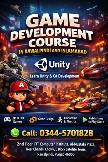 Game Development Course In Rawalpindi And Islamabad