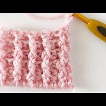 Front and Back Post Double Crochet