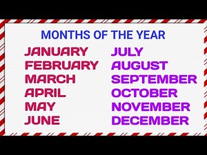 January February ki Spelling | Months of the Year | January February in English No 01