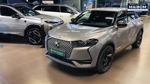 DS3 Crossback Performance Line (2021) Kun 21.000 km – stilfuld, komfortabel og spækket med udstyr! Højdepunkter: Adaptive LED forlygter Del-læder & multifunktionslæderrat Apple CarPlay & Android Auto Digital instrumentering Navigation Bakkamera & parkeringssensorer for/bag Vejbane- og blindvinkelassistent Pris: 129.900.- Kom og oplev den i Aalborg! 🚗✨ | Maibom Aalborg - Peugeot og Opel