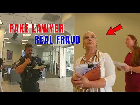 Fake Lawyer, Real Fraud: Bank Identity Theft Arrest Caught on Bodycam | Legal Analysis
