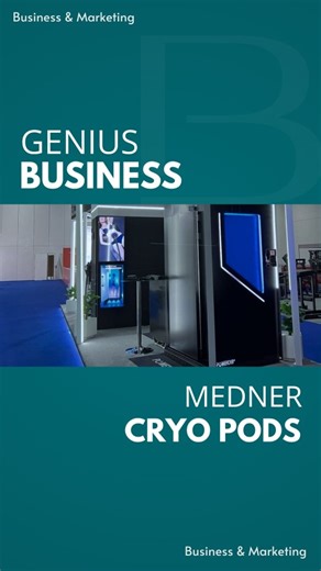 Brandify - Branding & Marketing on Instagram: "The company @medner_longevity_systems is drawing crowds with futuristic cryo pods - full body cold therapy capsules that work in minutes. They boost recovery, reduce inflammation, and offer a premium service people pay for again and again. #businesstips #businessideas #marketing #branding #trending #entrepreneur #business"