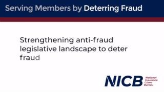 NICB works with law makers to deter fraud at the national, state, and local level. Learn more about how our new brand aligns with this ongoing effort: https://ow.ly/OjQC50R3xMp | National Insurance Crime Bureau