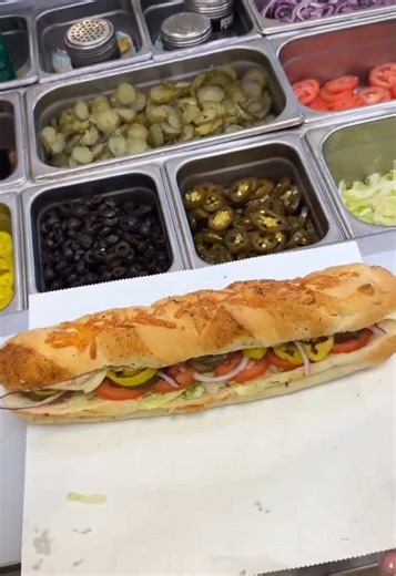 Subway Sandwich Selection and Tasting Experience