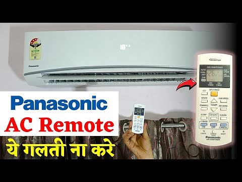 Panasonic AC Remote 2024⚡Panasonic AC Remote Function⚡Panasonic AC Remote Guide