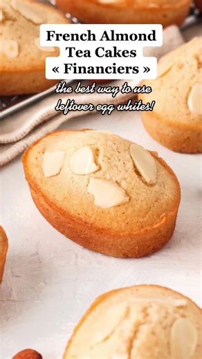 Financiers: Delicious French Almond Cakes with Egg Whites