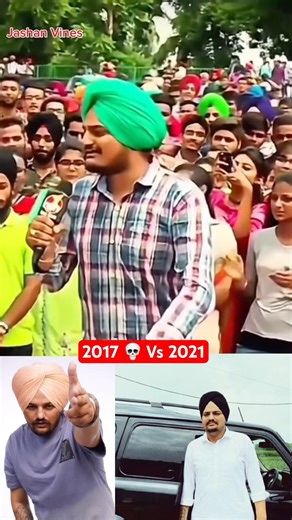 Sidhu Bai 2017 Seen 👿 #shorts #sidhumoosewala #trending #shortsfeed #ytshorts #legend