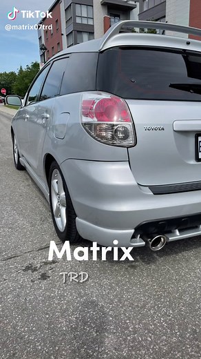 Toyota Matrix TRD Modifications for Winter Season