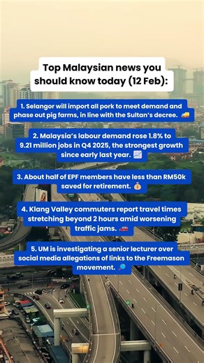 Top Malaysian news you should know today (12 Feb) | Lumi News