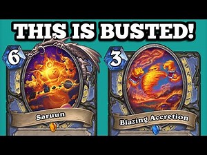 The NEW best Deck is Fire Elemental Mage! Saruun is INSANE!
