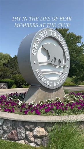 Spend a day with us as Bear members at The Club at Grand Traverse Resort and Spa✨⭐️ #traversecity #northernmichigan #fyp #pickleball #golf #wellness
