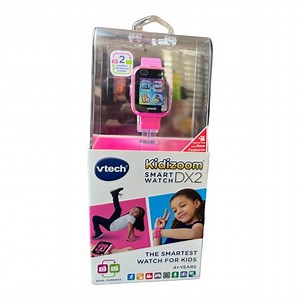 VTech KidiZoom Smartwatch DX2 Pink Smart Watch for Kids Camera Video Games NEW