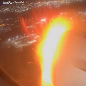 83K views · 633 reactions | Scary! Video shows a bird strike that caused an American Airlines flight to make an emergency landing after the engine became disabled. | azfamily 3TV CBS 5 | Facebook