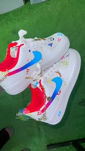 12K views · 373 reactions | Taste the  Luxury AF1 #tastetherainbow #rainbow #colors #colorful #vivid #richycustoms #customshoes #sneakerstore #shoehaul #candies #menshoes | Richy Customs | Facebook