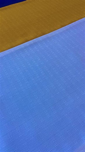 Exploring Blue and Yellow Fabric Textures in Fashion