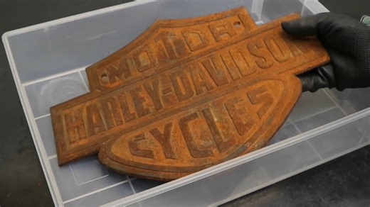 Harley Davidson Plate Restoration | Restore DIY