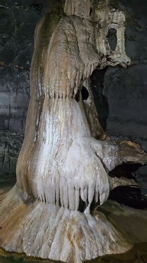 The Weeping Madonna is one of the cave’s most remarkable formations inside sudwala caves