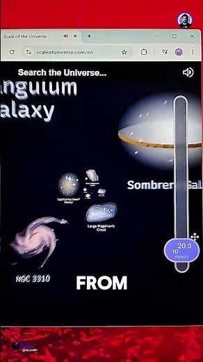 Explore The Scale Of The Universe Online