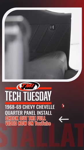 How to Install TMI Quarter Panels on a 1969 Chevrolet Chevelle | Step-by-Step Interior Install Complete your 1969 Chevrolet Chevelle interior restoration with TMI’s custom-fit quarter panels! In this easy-to-follow installation video, we guide you through every step of removing your old panels and installing brand-new TMI quarter panels for a seamless, show-quality finish. Additionally, we’ll also be installing power switches for your windows. Whether you’re building a full restomod or refreshin