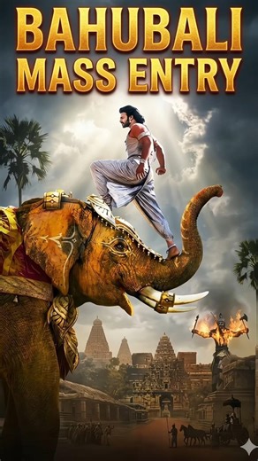 Bahubali MASS Entry 🔥 | Greatest Cinematic Moment #Baahubali2