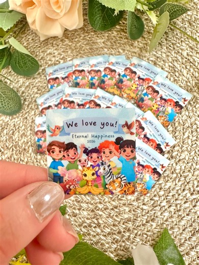 18 Pack Eternal Happiness 2026 Convention Mini Stickers International Regional Kids Gift - Etsy