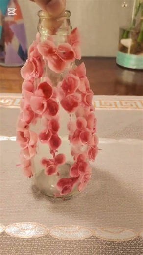 decorating bottles with candle #aesthetic #art