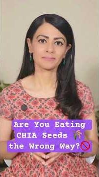 Stop Eating Chia Seeds WRONG! 🚫🌱