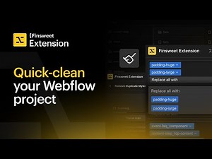 3 easy ways to clean up & organize your Webflow project