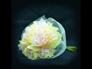 How to make tissue paper flowers: easy tutorial