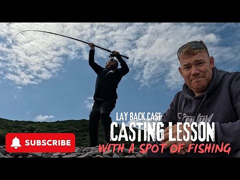 Layback Casting Lesson With A Spot Of Fishing on the Bristol Channel - Sea Fishing Uk