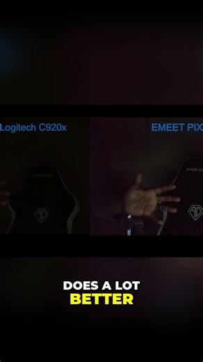 EMEET PIXY vs Logitech C920x - Low Light Camera Test