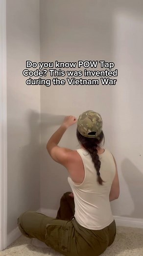 Emergency Prep | Outdoor Skills on Instagram: "POW Tap Code . . . #emergencypreparedness #prepper #survival #survivalskills #survivaltips"