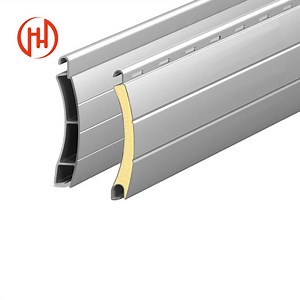[Hot Item] 39mm 55mm 120mm Aluminum Roller Shutter Profile Slats for Roller Foam Shutters