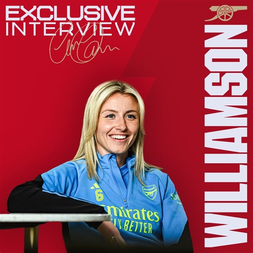 Exclusive interview with Leah Williamson | https://arsn.al/NpehKt7 💬 “Everyone knows what Arsenal means to me, but every time I sign a new contract, I feel that love ignite all over again.” | Arsenal Women
