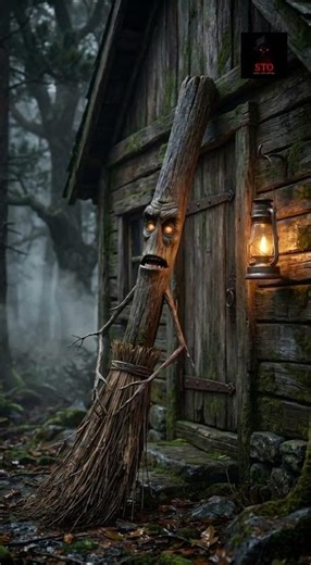 Horror Story of the Possessed Ancient Broom ⚫