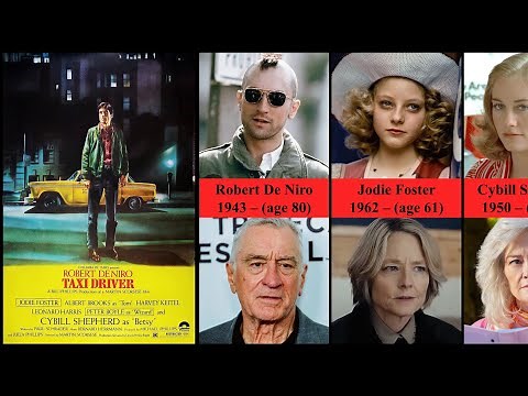 Taxi Driver Cast (1976) | Then and Now