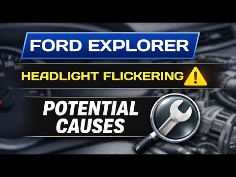 Ford Explorer Headlight Flickering – What Could Be Causing It