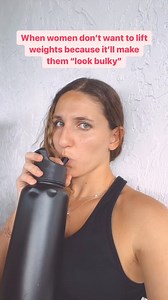 Let’s talk about that for a second! Gaining muscle and getting bulky...