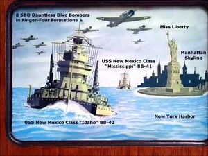 1941 Limited Edition WWII themed Motion Lamp Radio "Radio Vision", Model 414