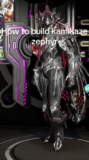 Kamikaze Zephyr Build Guide in Warframe