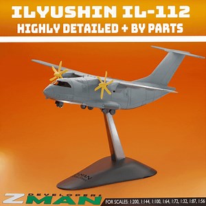 Ilyushin Il-112V Russia (4 in 1) v1