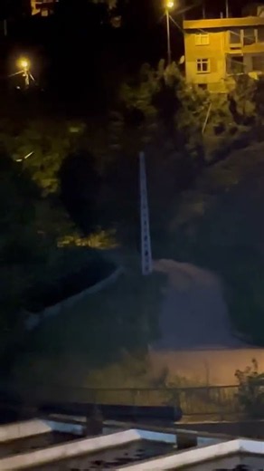 Rize'de aç kalan ayı, alabalık üretim tesisine dadandı