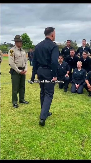 Day One of U.S. Police Academy Training | San Diego Regional Public Safeguard Training Institute