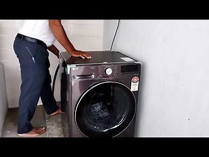 LG Front Load 11kg Fully Automatic Washing Machine in Tamil / Wifi Connection Demo video