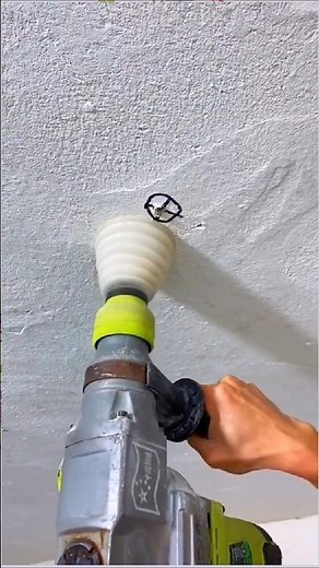 part55#Electric😲Hammer Dust Cover😱No More MessThis Dust Cover Changed Hammer Drilling#Forever🔨#wood