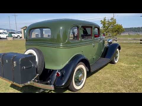FOR SALE:1934 Ford 4 door, Start up & Walk Around